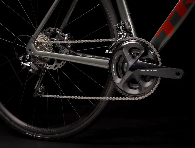 Trek Emonda SL 5 Disc Road Race Bike 2023 in Lithium Grey-1